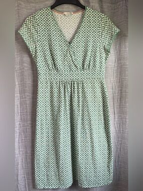 Boden faux wrap jersey knit dress - 6 reg